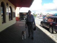 P5210597  Rauleigh and Bobby take a walk down York Street, Albany Town Centre.