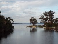 DSCF2897  Views of the Denmark River from the walking bridge over the Denmark River at the start of the Mokare Heritage Trail.