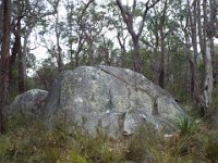 DSCF2353  Granite outcrop on walk trails near the Bear's Den.