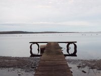 DSCF2803  The jetty looking over Wilsons Inlet near the Waterfront Restaurant.