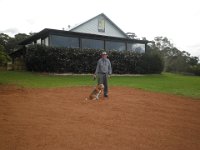 P5220627  Bobby and Rauleigh at Ducketts Mill Wines & Denmark Farmhouse Cheese.