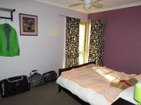 DSCF2281  Our bedroom at the Bear's Den, Denmark.