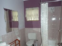 DSCF2283  Our ensuite at the Bear's Den, Denmark.