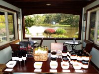 DSCF3006  Inside The Lake House, Denmark, but no Bobbys allowed but Kylie Kwong is!