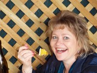 DSCF3012  The face says it all - delicious.