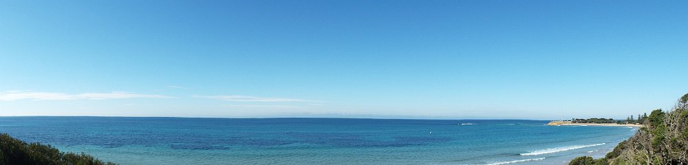 DSCF6150  Torquay Back Beach, right near the Torquay Foreshore Caravan Park, Torquay.