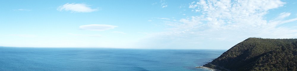 DSCF6238  View of the Great Ocean Road from Teddy's Lookout, Lorne