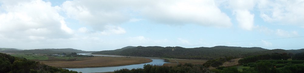 DSCF6414  View of the Gellibrand River taken from Princetown, Victoria