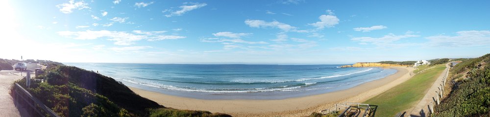 DSCF6132  Torquay Back Beach, right near the Torquay Foreshore Caravan Park, Torquay.