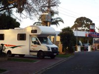 DSCF6069  Our motorhome and first night staying at Big 4 Melbourne Caravan Park in Coburg, Melbourne.