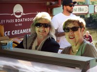 DSCF6102  Sam and Angela decide to have icecreams at Studley Park, Melbourne.