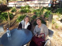 DSCF6111  Sam and Angela enjoying Studley Park, Melbourne.