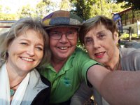 DSCF6112  Sam, Rauleigh & Angela enjoy an afternoon at Studley Park, Melbourne.