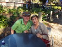 DSCF6114  Rauleigh & Angela enjoying an afternoon at Studley Park, Melbourne.