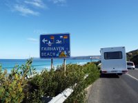 DSCF6177  Motor home stopped roadside to take photographs at Fairhaven Beach.