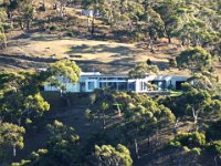 DSCF6236  House on the hill from the Great Ocean Road from Teddy's Lookout, Lorne.
