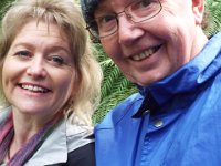 DSCF6356  A "selfie" amongst the rainforest.