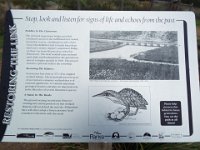 DSCF6417  Information board about the Gellibrand River taken near Princetown, Victoria.