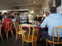 DSCF6465  Morning tea at Rebecca's Cafe, Port Fairy Town Centre.