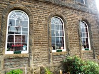 DSCF6491  Fomerley a bank building, now a gift shop in Port Fairy Town Centre.