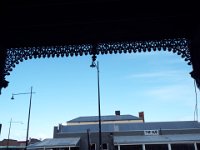 DSCF6505  Hard to believe but it is a blue sky in Port Fairy, only lasted long enough to take this picture.