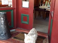DSCF6506  Sam outside his Antique Shop Port Fairy.