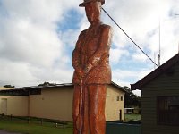 DSCF6592  Memorial tree carvings in Dartmoor, Victoria.