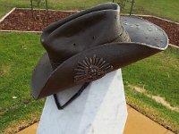 DSCF6650  Commemorating the 100th anniversary of the Gallipoli landing at the Robe Soldiers' War Memorial, Robe Town Centre, South Australia.