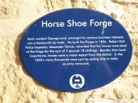 DSCF6655  Information about Horse Shoe Forge est 1856 in Robe Town Centre, South Australia.