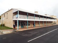 DSCF6662  Campbell Cottages, est 1857, in Robe Town Centre, South Australia.