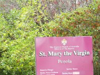 DSCF6750  St Mary the Virgin Church, est 1859, Penola Town Centre, South Australia.