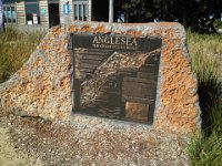 P5040106  Anglesea sign outside of the Information centre in Anglesea.