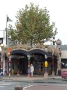 04210021 * Sam outside the Friedensreich Hundertwasser built toilets in the main street of Kawakawa. * 1680 x 2240 * (817KB)
