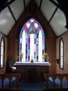 04210031 * The stained glass windows in the Holy Trinity church, Pakaraka on the way to the Te Waimate mission. * 1680 x 2240 * (581KB)