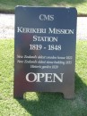 04190002 * Kerikeri Mission house -  the sign outside New Zealands oldest wooden house built in 1822. * 1680 x 2240 * (983KB)