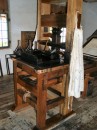 04260002 * Old printing press - Pompallier House, New Zealands oldest factory building in Russell. * 1680 x 2240 * (664KB)
