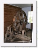 04210036 * A wheel driven wood lathe in Te Waimate Mission House. * 1680 x 2240 * (572KB)